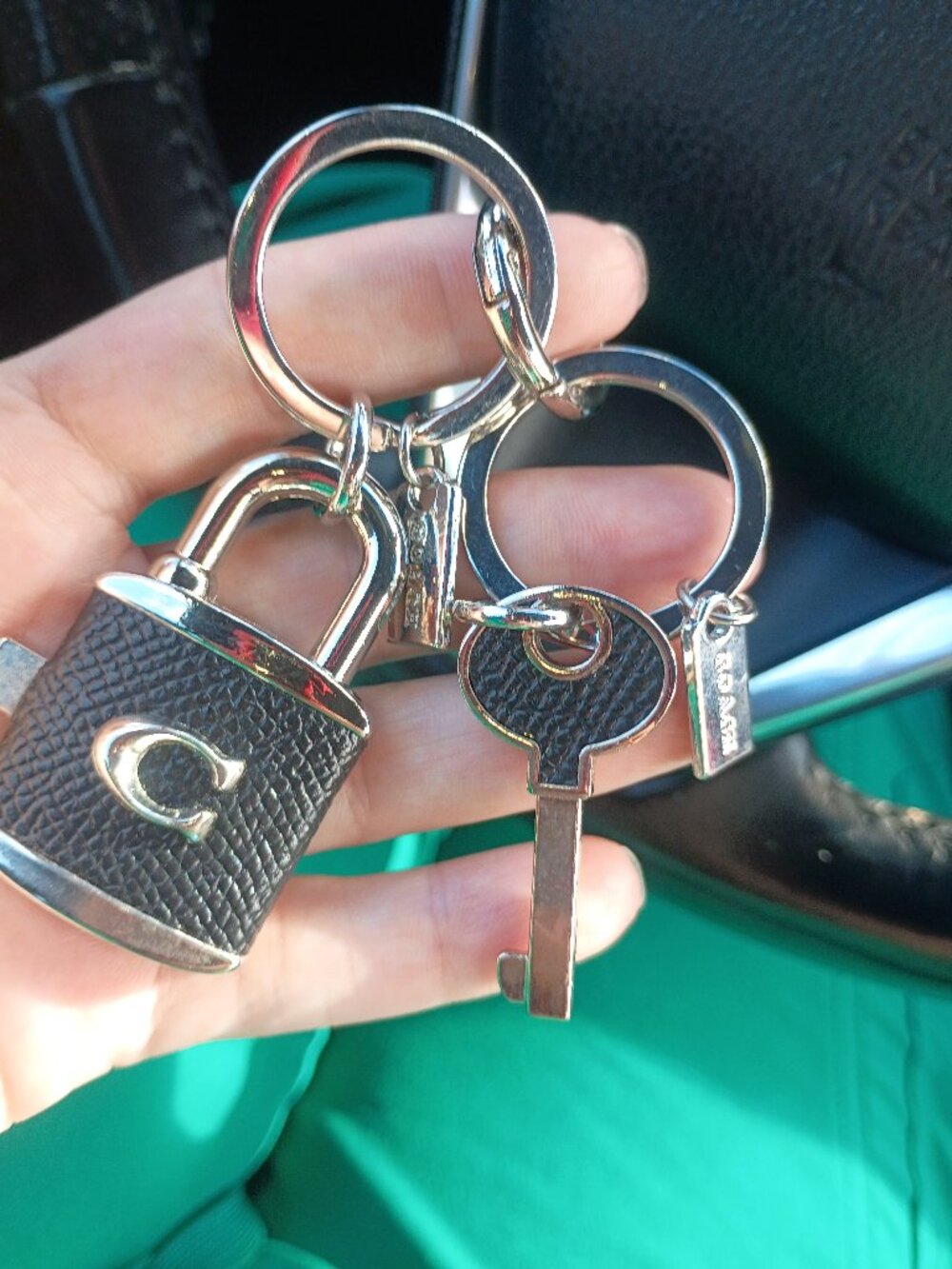 Coach lock and key set